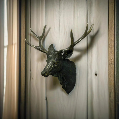 Rustic Deer Antler Wall Decoration for Home