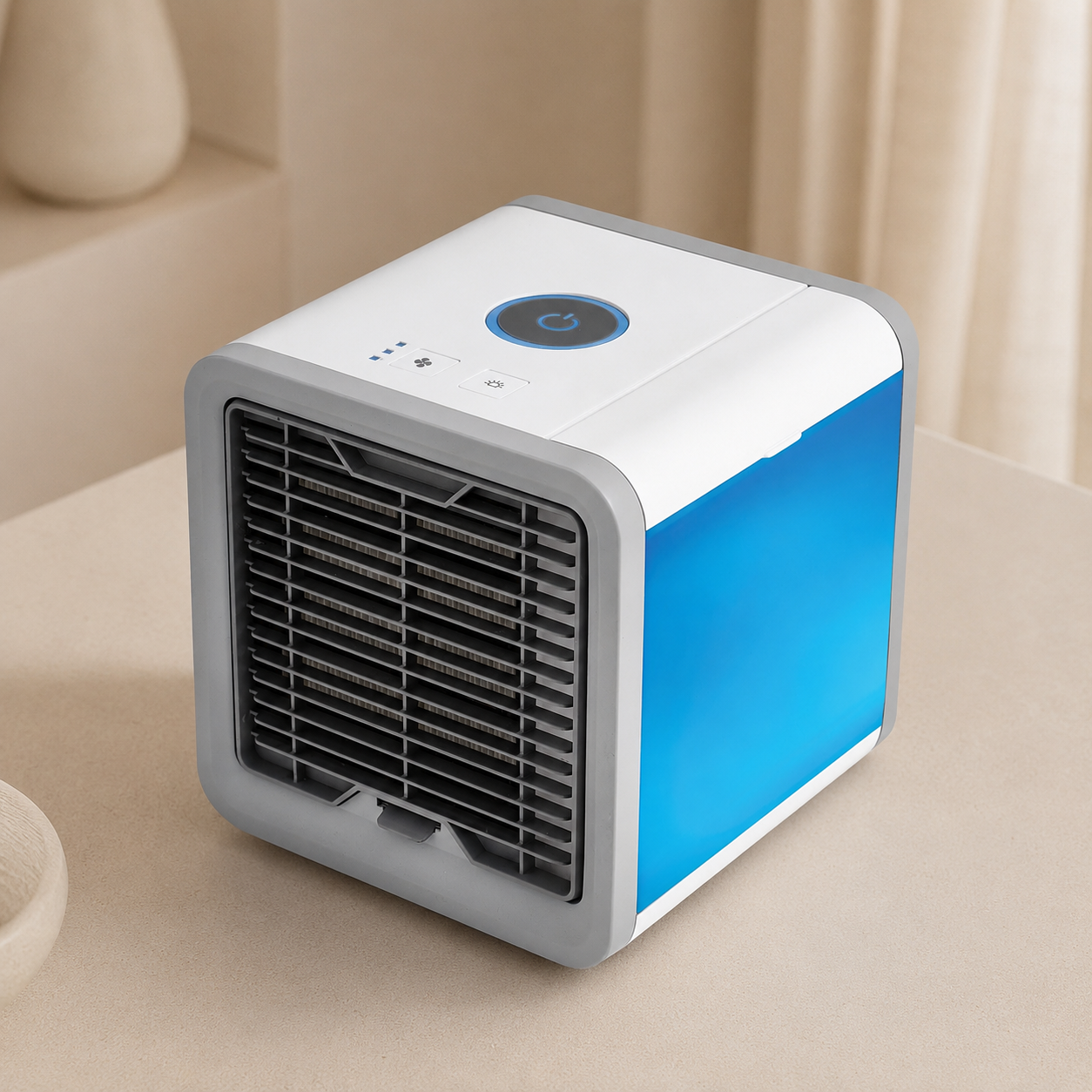 Portable USB Air Cooler Personal Desk and Bedside Fan - yeezlab