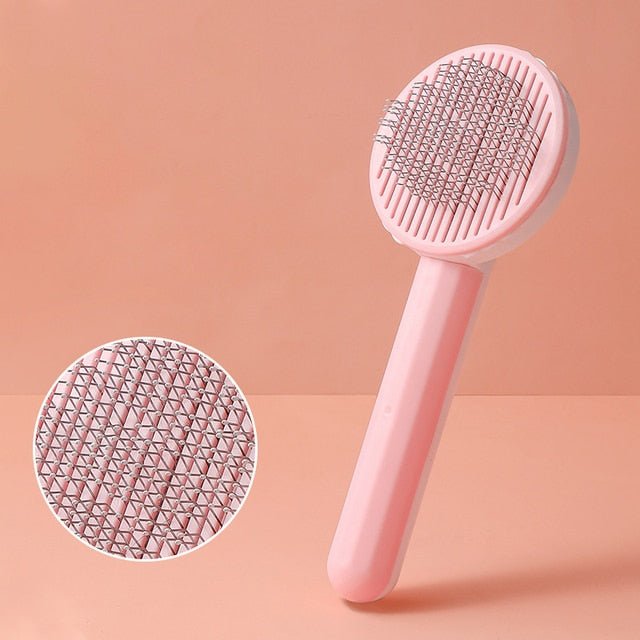 Easy Clean Pet Grooming Brush for Dogs and Cats