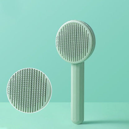 Easy Clean Pet Grooming Brush for Dogs and Cats