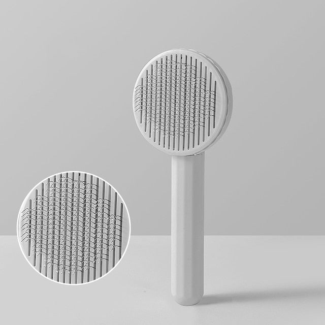 Easy Clean Pet Grooming Brush for Dogs and Cats