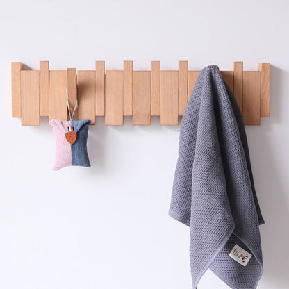 Luxury Wooden Coat Rack – Modern Entryway Storage Solution