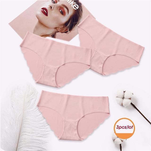 Comfortable Ultra Thin Seamless Panties (3 Pack)