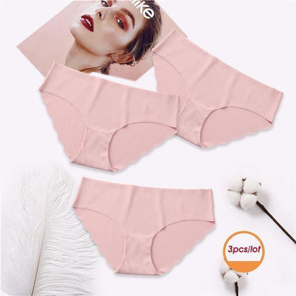 Comfortable Ultra Thin Seamless Panties (3 Pack)