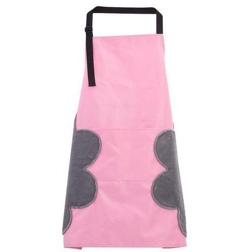 Practical Kitchen Apron with Built-in Towels