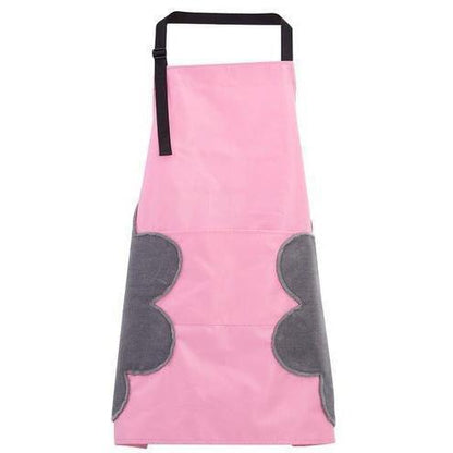 Practical Kitchen Apron with Built-in Towels