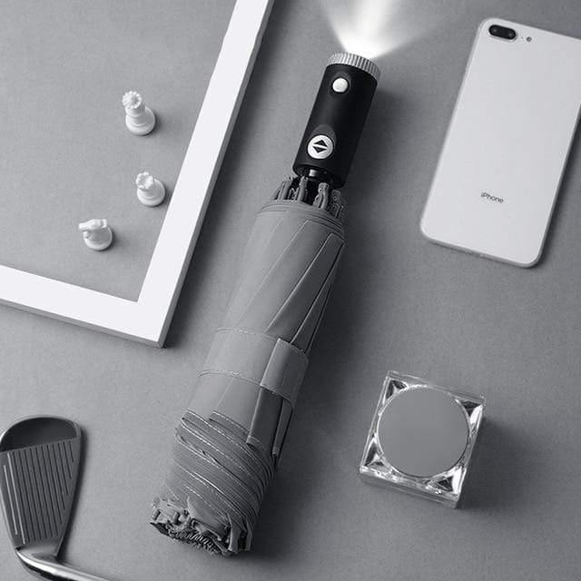 Compact Windproof LED Travel Umbrella