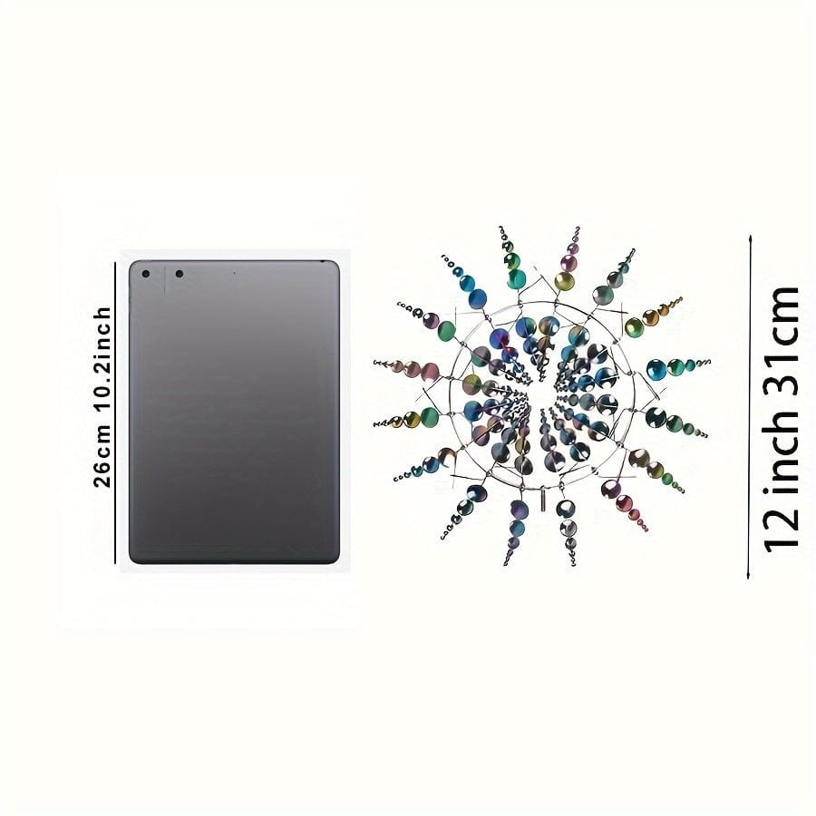 Metal Garden Wind Chime Outdoor Decor