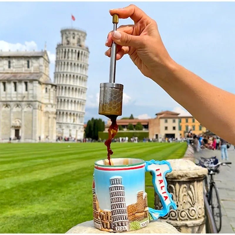 Portable Coffee and Tea Press Maker - Coffee Maker Tea Infuser Portable Coffee Brewer - Yeezlab
