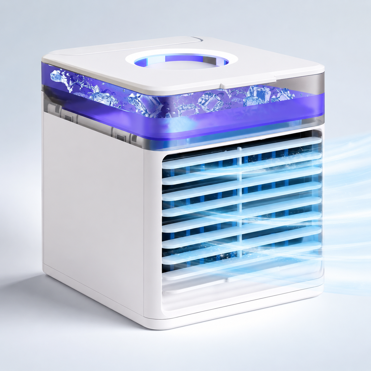 Portable Desktop Air Conditioner Cooling Humidifying Air Purifier - yeezlab