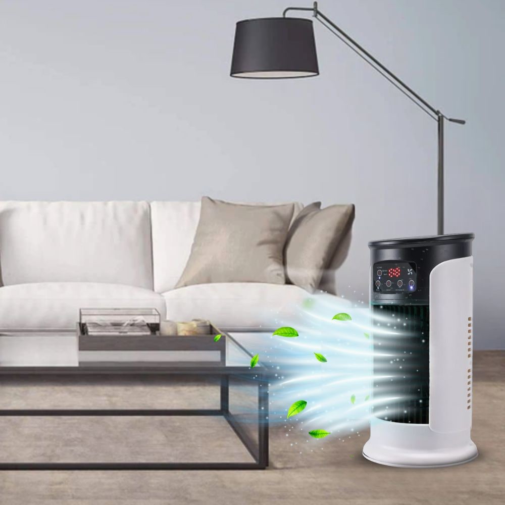 Portable Air Cooler Tower Fan Evaporative Cooling for Home - yeezlab