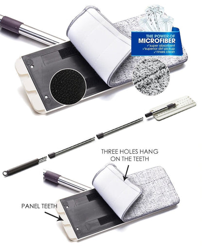 Effective Super Absorbent Microfiber Mop - Yeezlab