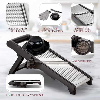 Yeezlab | Deluxe Food Slicer with Safety Gloves