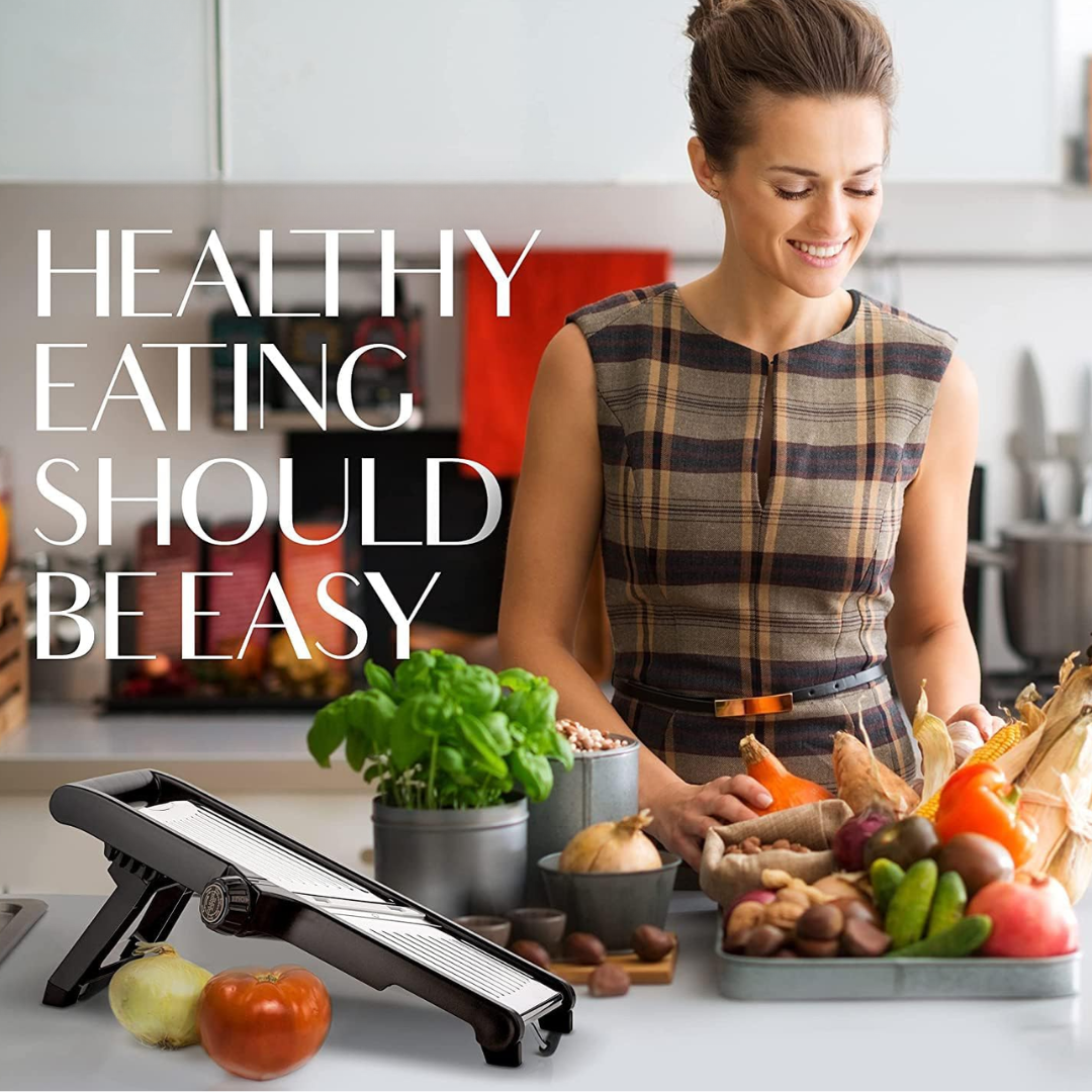 Yeezlab | Deluxe Food Slicer with Safety Gloves