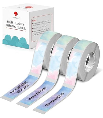 Compact Wireless Label Printer with Bluetooth Connectivity