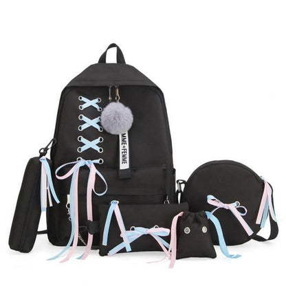 Big Girls Backpack with USB Charging Anti Theft Lock
