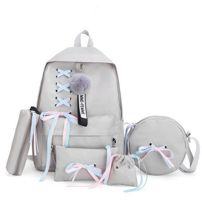 Big Girls Backpack with USB Charging Anti Theft Lock