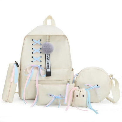 Big Girls Backpack with USB Charging Anti Theft Lock