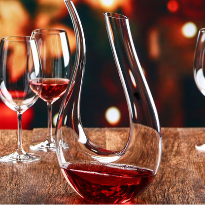 Luxury Glass Handcrafted Wine Decanter