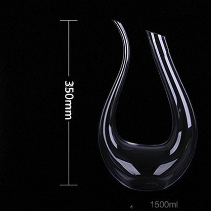 Luxury Glass Handcrafted Wine Decanter