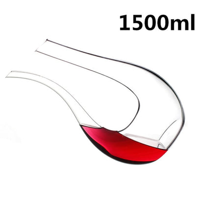 Luxury Glass Handcrafted Wine Decanter - Yeezlab