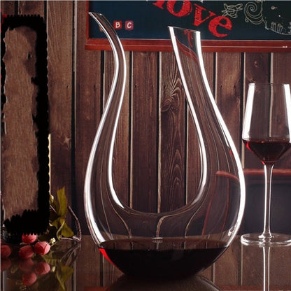 Luxury Glass Handcrafted Wine Decanter