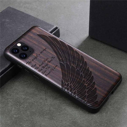 Premium Wood Bendable iPhone Cover