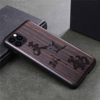 Premium Wood Bendable iPhone Cover