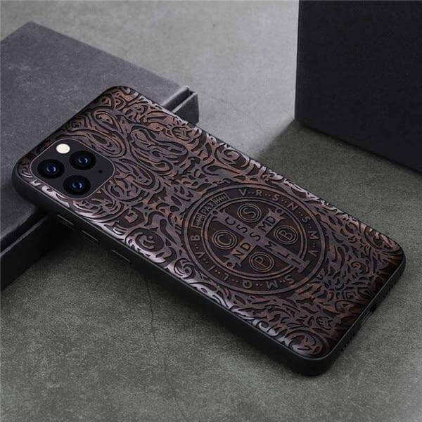 Premium Wood Bendable iPhone Cover