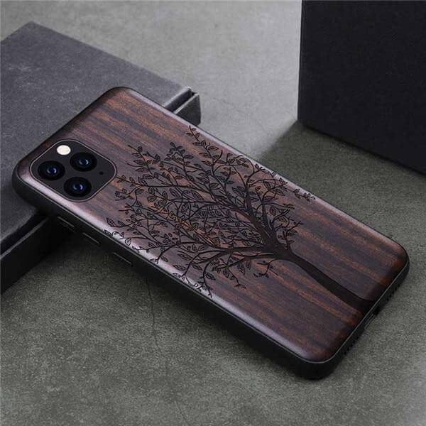 Premium Wood Bendable iPhone Cover