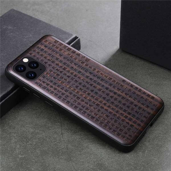 Premium Wood Bendable iPhone Cover