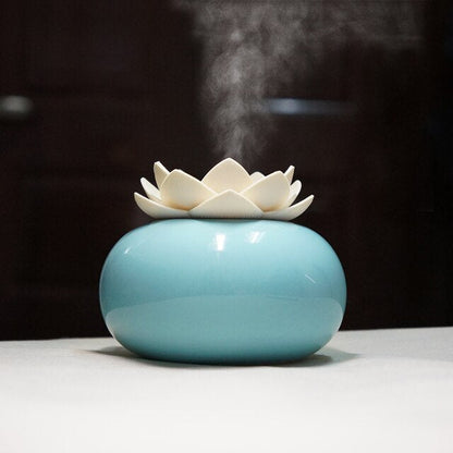 Calming Ceramic Aroma Essential Oil Diffuser Humidifier