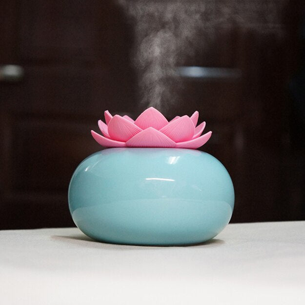 Calming Ceramic Aroma Essential Oil Diffuser Humidifier