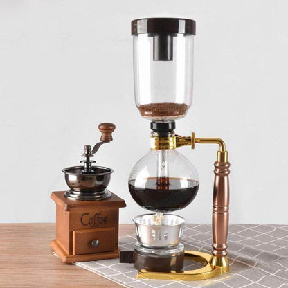 Luxury Glass Vacuum Coffee Brewer