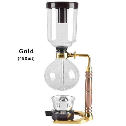 Luxury Glass Vacuum Coffee Brewer