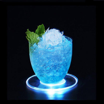 Slim LED Drink Coaster Set