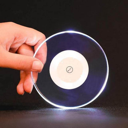 Slim LED Drink Coaster Set