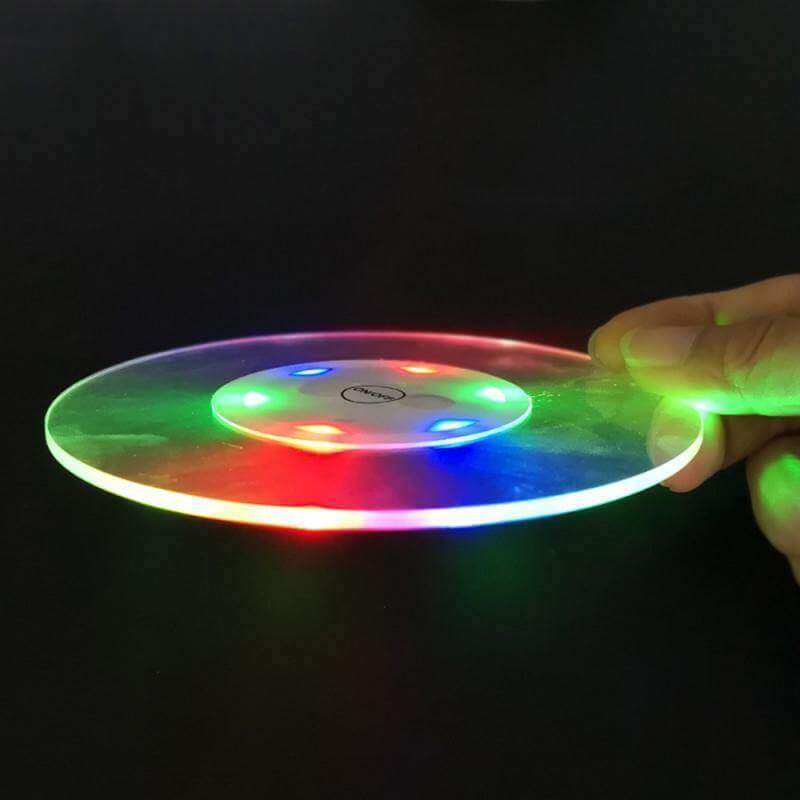 Slim LED Drink Coaster Set