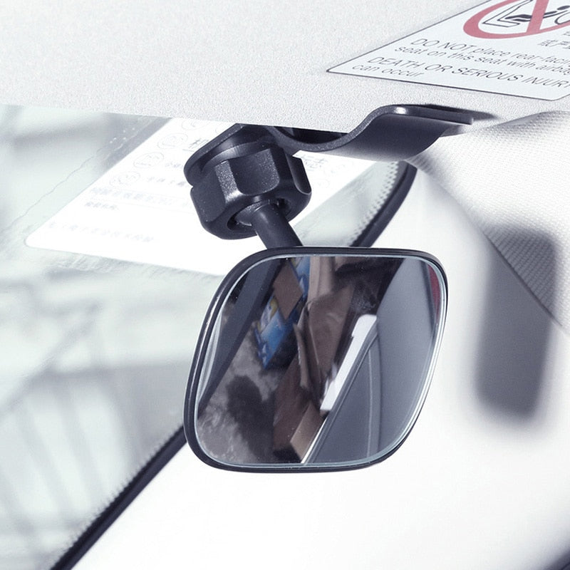 Universal Car Clip-On Wide Angle Rearview Mirror - Yeezlab