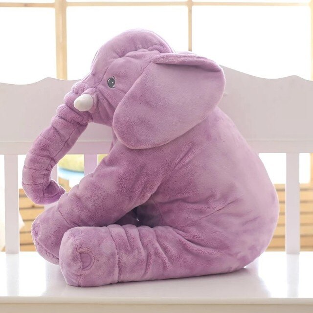 Soft Elephant Hug Pillow