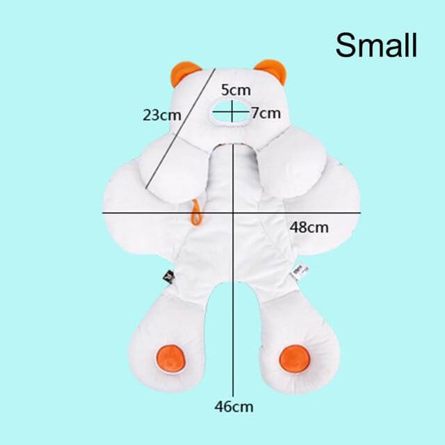 Cute Baby Car Seat Head Neck Support Cover - Yeezlab