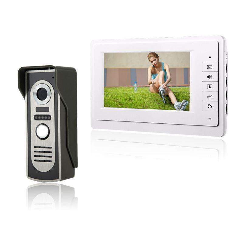 7 LCD Video Door Phone Intercom System - Yeezlab