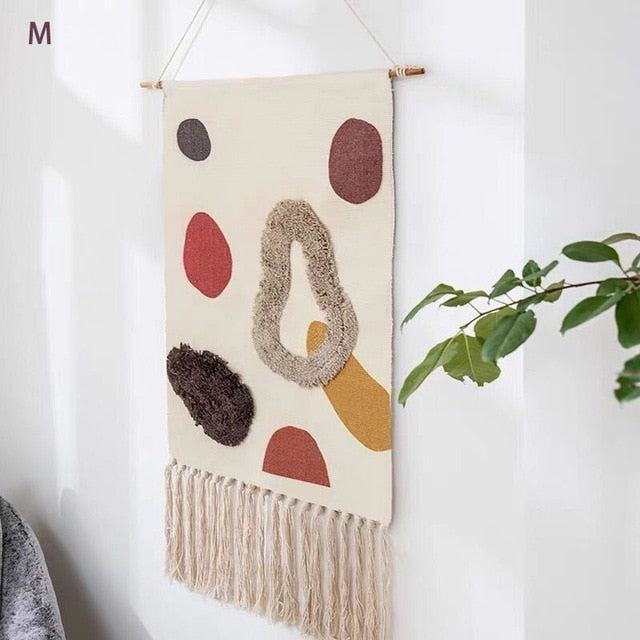 Modern Textured Wall Hanging Rug