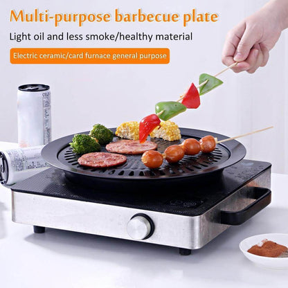 Compact Korean Style BBQ Grill Skillet