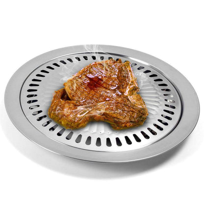Compact Korean Style BBQ Grill Skillet