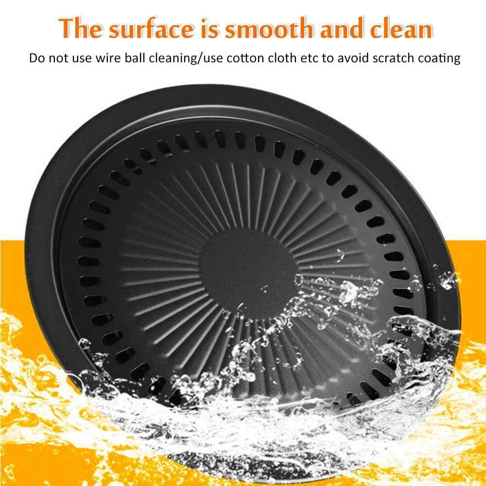 Compact Korean Style BBQ Grill Skillet