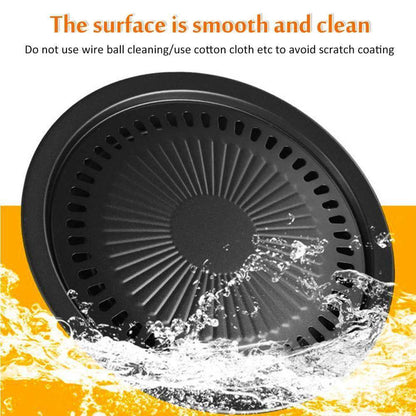 Compact Korean Style BBQ Grill Skillet