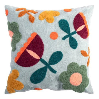Natural Floral Throw Pillows