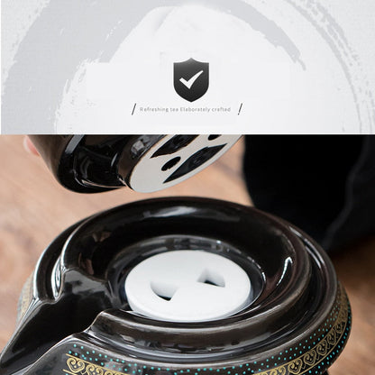 Traditional Asian Antique Porcelain Tea Set