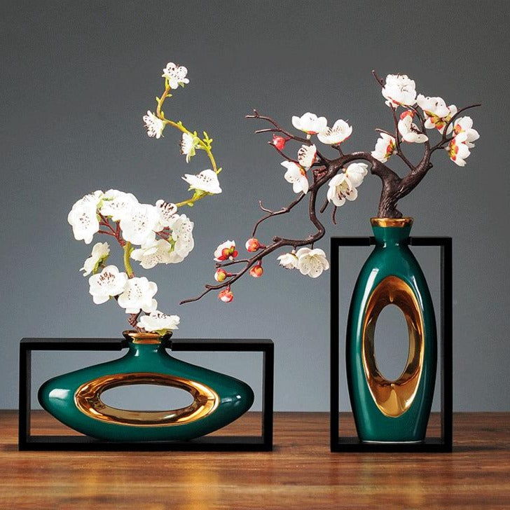 Yeezlab | Elegant White Decorative Vase